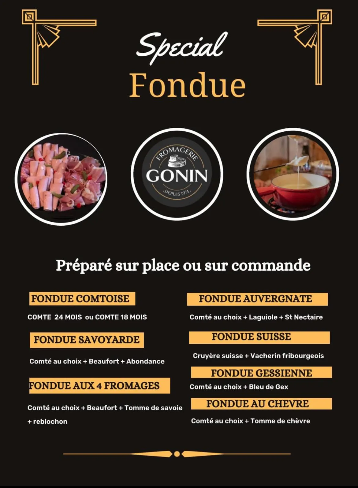 affiche fondue